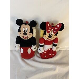 Disney Park Mickey and Minnie Mouse Kitchen Oven Mitts Pot Holders Mittens